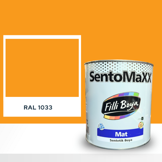 FİLLİ BOYA SENTOMAXX BOYA RAL 1033 FİLLİ BOYA SENTOMAXX BOYA RAL 1033