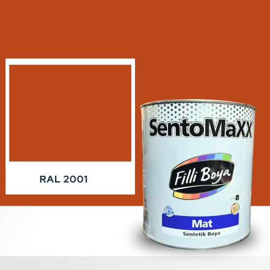 FİLLİ BOYA SENTOMAXX BOYA RAL 2001 FİLLİ BOYA SENTOMAXX BOYA RAL 2001