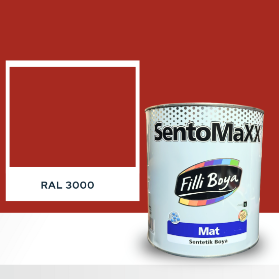FİLLİ BOYA SENTOMAXX BOYA RAL 3000 FİLLİ BOYA SENTOMAXX BOYA RAL 3000