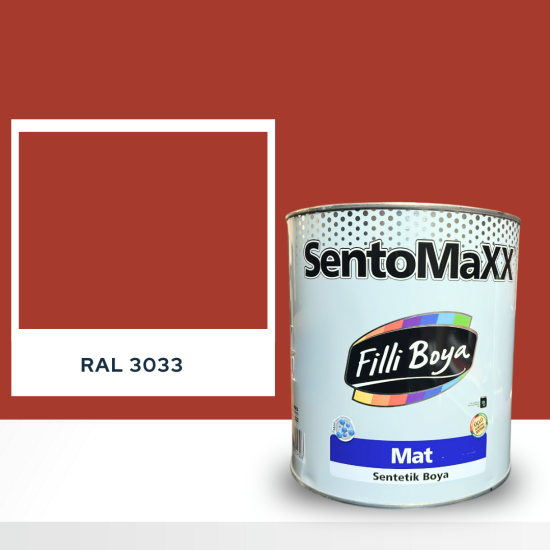 FİLLİ BOYA SENTOMAXX BOYA RAL 3033 FİLLİ BOYA SENTOMAXX BOYA RAL 3033