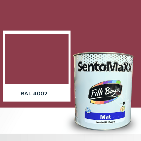 FİLLİ BOYA SENTOMAXX BOYA RAL 4002 FİLLİ BOYA SENTOMAXX BOYA RAL 4002