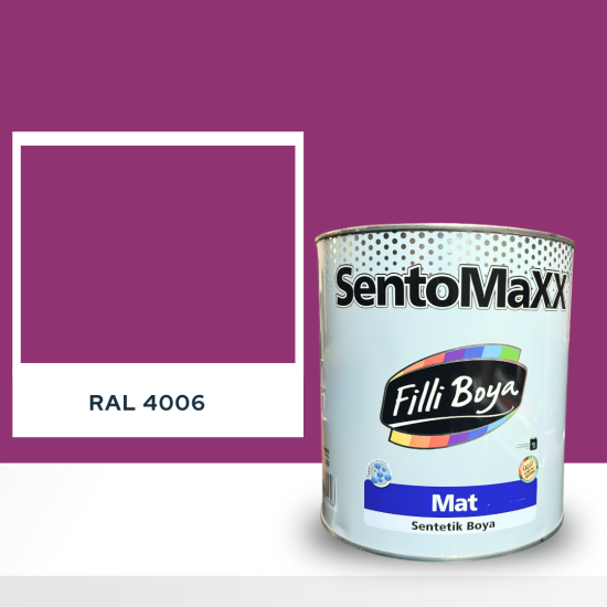 FİLLİ BOYA SENTOMAXX BOYA RAL 4006 FİLLİ BOYA SENTOMAXX BOYA RAL 4006