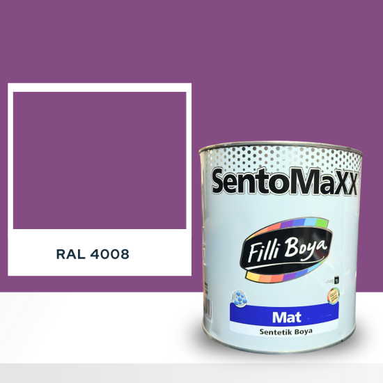 FİLLİ BOYA SENTOMAXX BOYA RAL 4008 FİLLİ BOYA SENTOMAXX BOYA RAL 4008