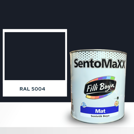 FİLLİ BOYA SENTOMAXX BOYA RAL 5004 FİLLİ BOYA SENTOMAXX BOYA RAL 5004