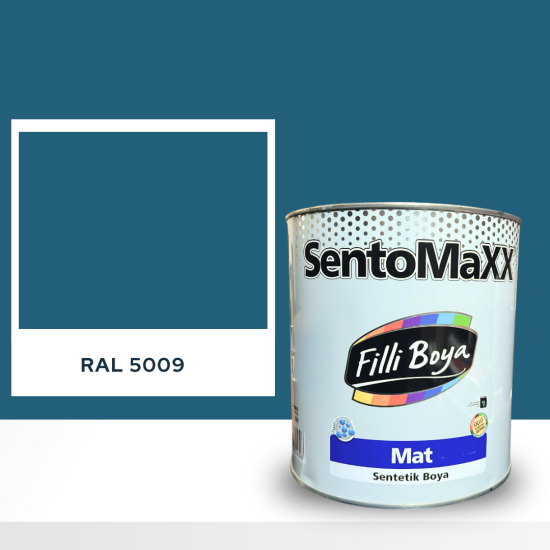FİLLİ BOYA SENTOMAXX BOYA RAL 5009 FİLLİ BOYA SENTOMAXX BOYA RAL 5009