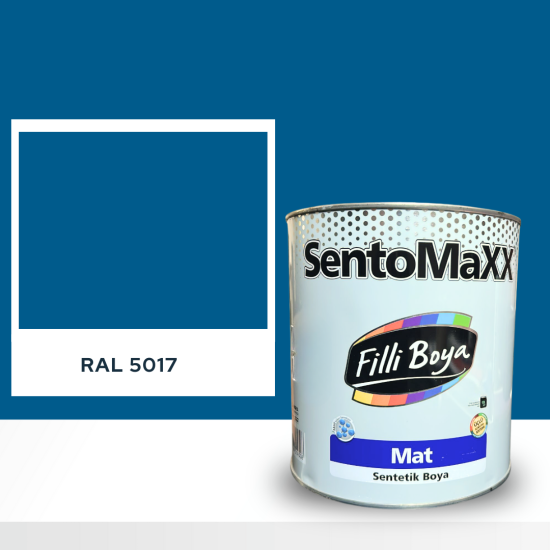 FİLLİ BOYA SENTOMAXX BOYA RAL 5017 FİLLİ BOYA SENTOMAXX BOYA RAL 5017