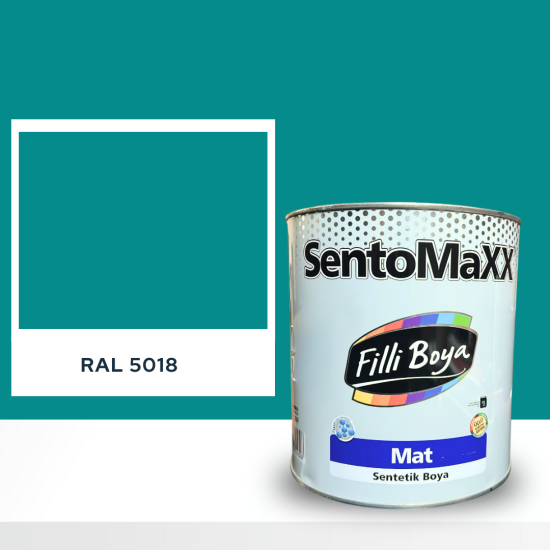 FİLLİ BOYA SENTOMAXX BOYA RAL 5018 FİLLİ BOYA SENTOMAXX BOYA RAL 5018