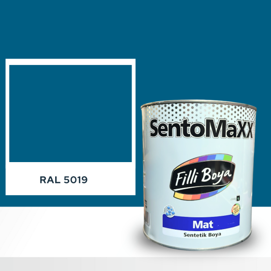 FİLLİ BOYA SENTOMAXX BOYA RAL 5019 FİLLİ BOYA SENTOMAXX BOYA RAL 5019