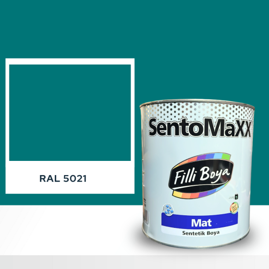 FİLLİ BOYA SENTOMAXX BOYA RAL 5021 FİLLİ BOYA SENTOMAXX BOYA RAL 5021