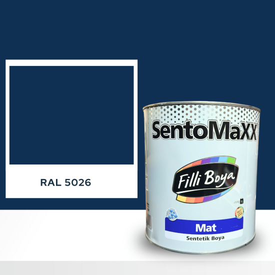 FİLLİ BOYA SENTOMAXX BOYA RAL 5026 FİLLİ BOYA SENTOMAXX BOYA RAL 5026