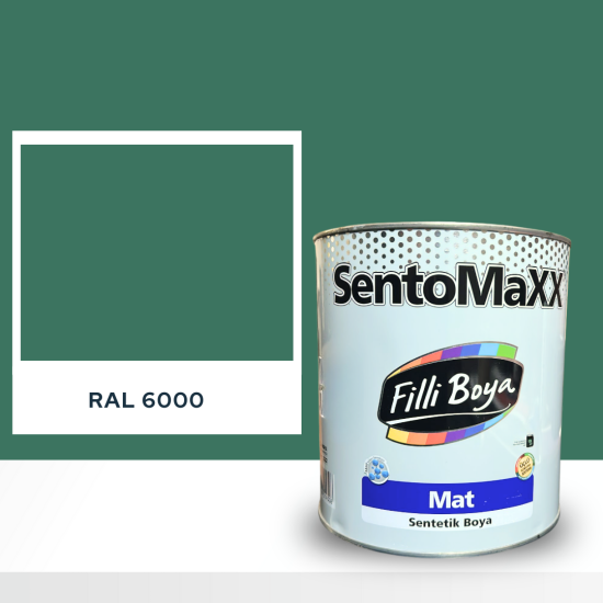 FİLLİ BOYA SENTOMAXX BOYA RAL 6000 FİLLİ BOYA SENTOMAXX BOYA RAL 6000