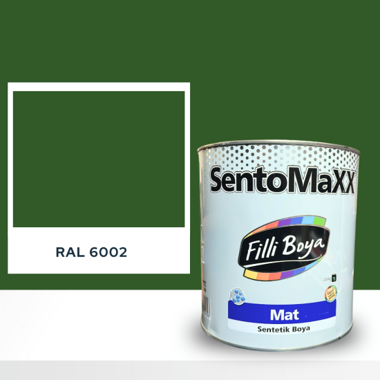 FİLLİ BOYA SENTOMAXX BOYA RAL 6002 FİLLİ BOYA SENTOMAXX BOYA RAL 6002