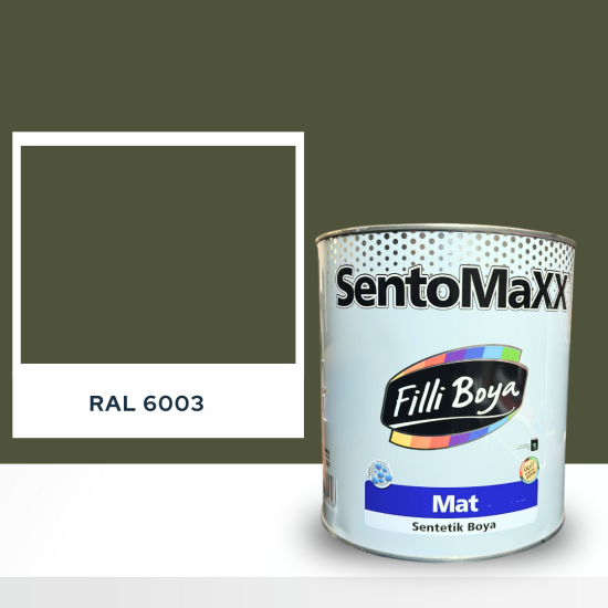 FİLLİ BOYA SENTOMAXX BOYA RAL 6003 FİLLİ BOYA SENTOMAXX BOYA RAL 6003