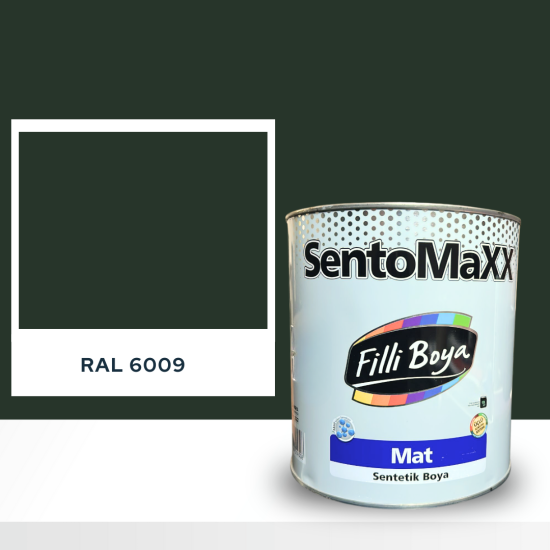 FİLLİ BOYA SENTOMAXX BOYA RAL 6009 FİLLİ BOYA SENTOMAXX BOYA RAL 6009