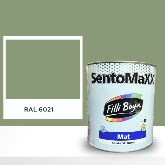 FİLLİ BOYA SENTOMAXX BOYA RAL 6021 FİLLİ BOYA SENTOMAXX BOYA RAL 6021