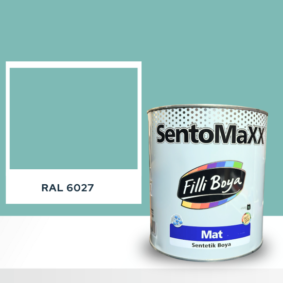 FİLLİ BOYA SENTOMAXX BOYA RAL 6027 FİLLİ BOYA SENTOMAXX BOYA RAL 6027