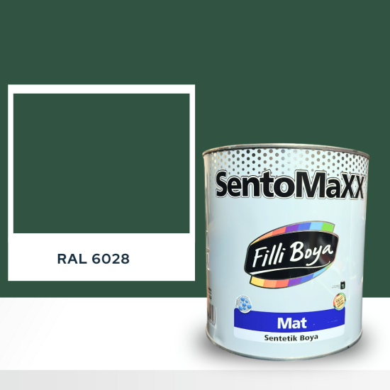 FİLLİ BOYA SENTOMAXX BOYA RAL 6028 FİLLİ BOYA SENTOMAXX BOYA RAL 6028