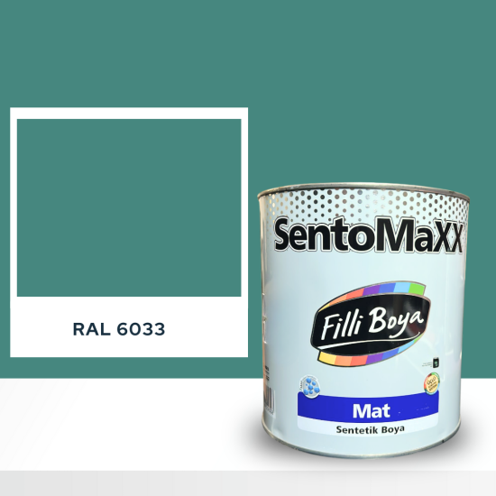 FİLLİ BOYA SENTOMAXX BOYA RAL 6033 FİLLİ BOYA SENTOMAXX BOYA RAL 6033