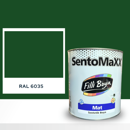 FİLLİ BOYA SENTOMAXX BOYA RAL 6035 FİLLİ BOYA SENTOMAXX BOYA RAL 6035