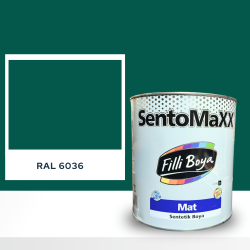 FİLLİ BOYA SENTOMAXX BOYA RAL 6036