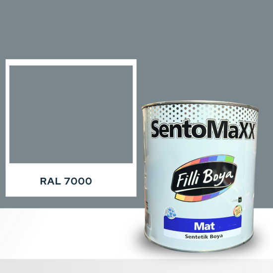 FİLLİ BOYA SENTOMAXX BOYA RAL 7000 FİLLİ BOYA SENTOMAXX BOYA RAL 7000