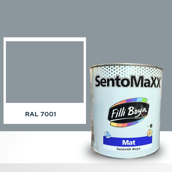 FİLLİ BOYA SENTOMAXX BOYA RAL 7001 FİLLİ BOYA SENTOMAXX BOYA RAL 7001