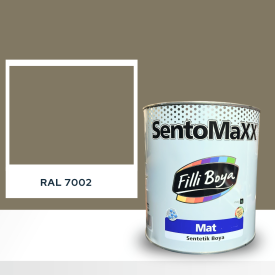 FİLLİ BOYA SENTOMAXX BOYA RAL 7002 FİLLİ BOYA SENTOMAXX BOYA RAL 7002