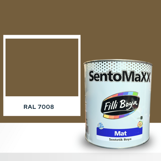FİLLİ BOYA SENTOMAXX BOYA RAL 7008 FİLLİ BOYA SENTOMAXX BOYA RAL 7008