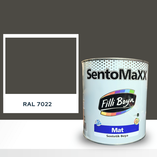 FİLLİ BOYA SENTOMAXX BOYA RAL 7022 FİLLİ BOYA SENTOMAXX BOYA RAL 7022