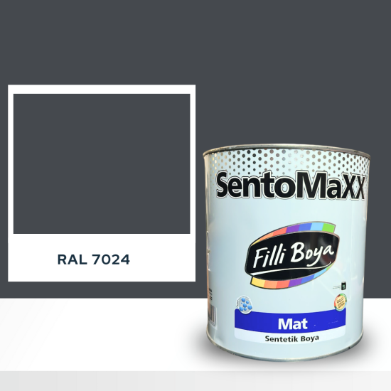 FİLLİ BOYA SENTOMAXX BOYA RAL 7024 FİLLİ BOYA SENTOMAXX BOYA RAL 7024