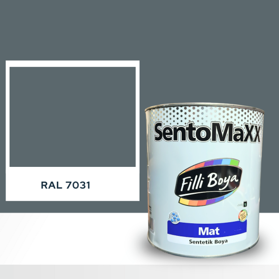 FİLLİ BOYA SENTOMAXX BOYA RAL 7031 FİLLİ BOYA SENTOMAXX BOYA RAL 7031