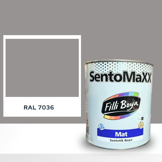 FİLLİ BOYA SENTOMAXX BOYA RAL 7036 FİLLİ BOYA SENTOMAXX BOYA RAL 7036