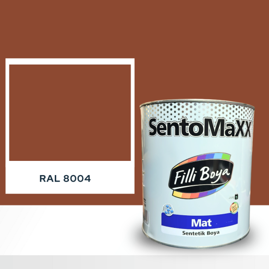 FİLLİ BOYA SENTOMAXX BOYA RAL 8004 FİLLİ BOYA SENTOMAXX BOYA RAL 8004