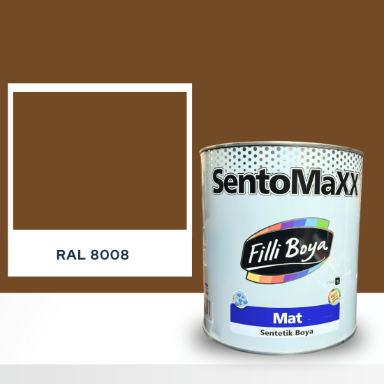 FİLLİ BOYA SENTOMAXX BOYA RAL 8008 FİLLİ BOYA SENTOMAXX BOYA RAL 8008