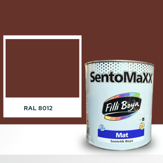 FİLLİ BOYA SENTOMAXX BOYA RAL 8012 FİLLİ BOYA SENTOMAXX BOYA RAL 8012
