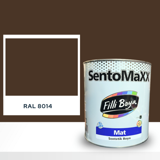 FİLLİ BOYA SENTOMAXX BOYA RAL 8014 FİLLİ BOYA SENTOMAXX BOYA RAL 8014