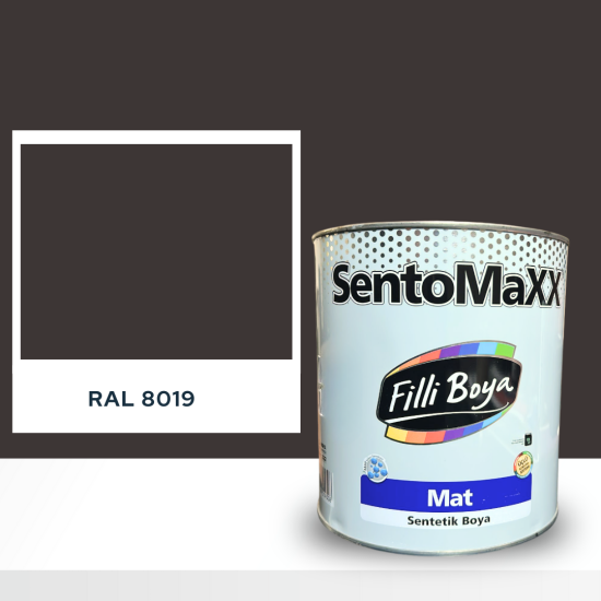 FİLLİ BOYA SENTOMAXX BOYA RAL 8019 FİLLİ BOYA SENTOMAXX BOYA RAL 8019
