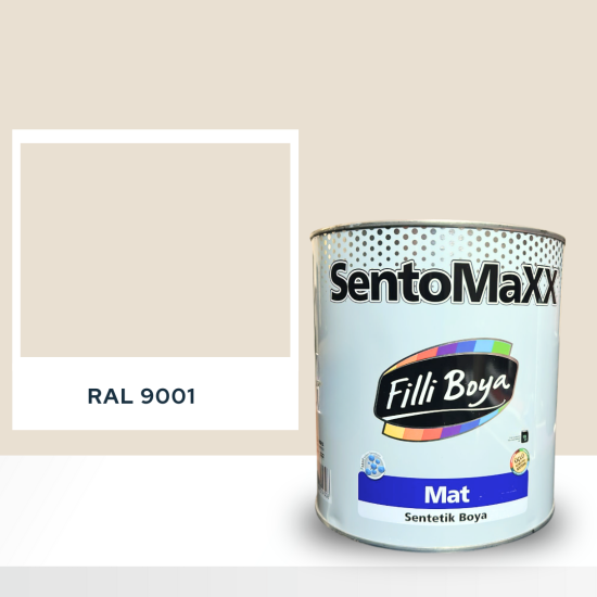 FİLLİ BOYA SENTOMAXX BOYA RAL 9001 FİLLİ BOYA SENTOMAXX BOYA RAL 9001