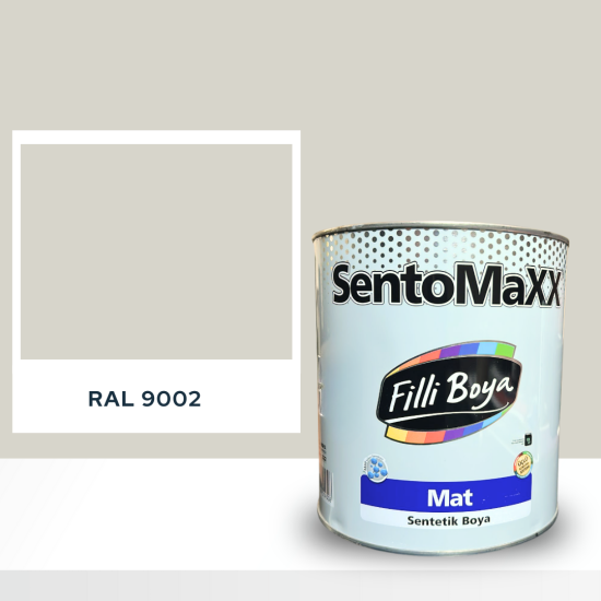 FİLLİ BOYA SENTOMAXX BOYA RAL 9002 FİLLİ BOYA SENTOMAXX BOYA RAL 9002