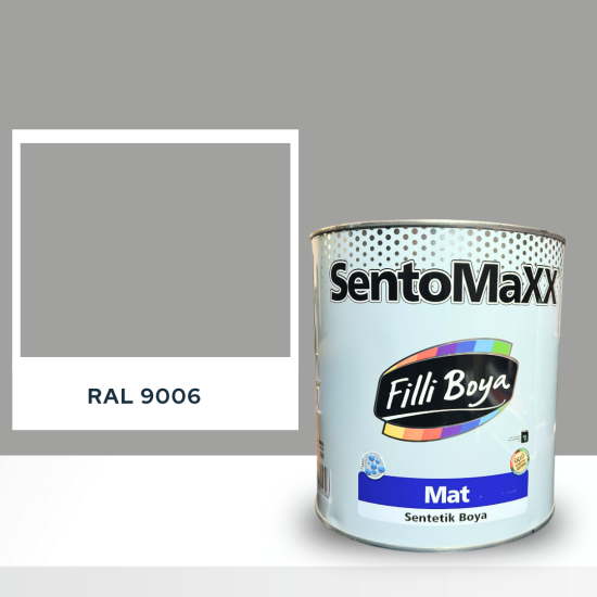 FİLLİ BOYA SENTOMAXX BOYA RAL 9006 FİLLİ BOYA SENTOMAXX BOYA RAL 9006