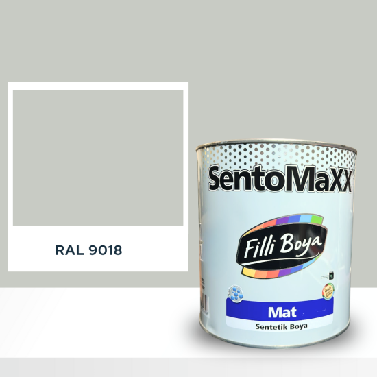 FİLLİ BOYA SENTOMAXX BOYA RAL 9018 FİLLİ BOYA SENTOMAXX BOYA RAL 9018