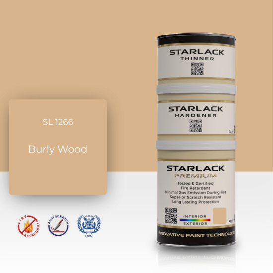 STARLACK SL 1036 BURLYWOOD İPEK MAT BOYA 1,5 LT STARLACK SL 1036 BURLYWOOD İPEK MAT BOYA 1,5 LT