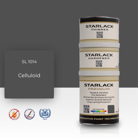 STARLACK SL 1014 CELLULOİD İPEK MAT BOYA 1,5 LT STARLACK SL 1014 CELLULOİD İPEK MAT BOYA 1,5 LT