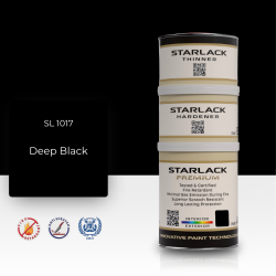 STARLACK SL 1017 DEEP BLACK İPEK MAT BOYA 1,5 LT