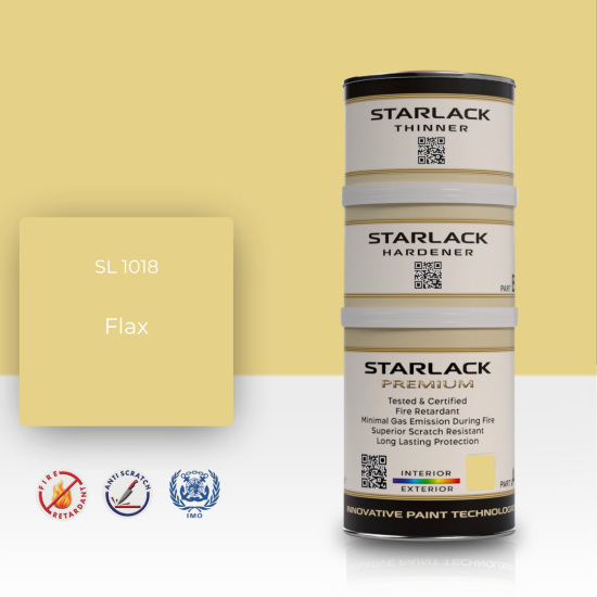 STARLACK SL 1018 FLAX İPEK MAT BOYA 1,5 LT STARLACK SL 1018 FLAX İPEK MAT BOYA 1,5 LT