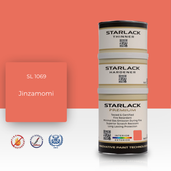 STARLACK SL 1069 JİNZAMOMİ İPEK MAT BOYA 1,5 LT STARLACK SL 1069 JİNZAMOMİ İPEK MAT BOYA 1,5 LT