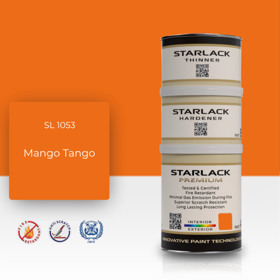 STARLACK SL 1053 MANGO TANGO İPEK MAT BOYA 1,5 LT STARLACK SL 1053 MANGO TANGO İPEK MAT BOYA 1,5 LT