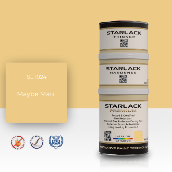 STARLACK SL 1024 MAYBE MAUİ İPEK MAT BOYA 1,5 LT STARLACK SL 1024 MAYBE MAUİ İPEK MAT BOYA 1,5 LT