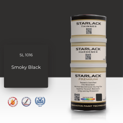 STARLACK SL 1016 SMOKY BLACK İPEK MAT BOYA 1,5 LT