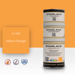 STARLACK SL 1039 YELLOW ORANGE İPEK MAT BOYA 1,5 LT
